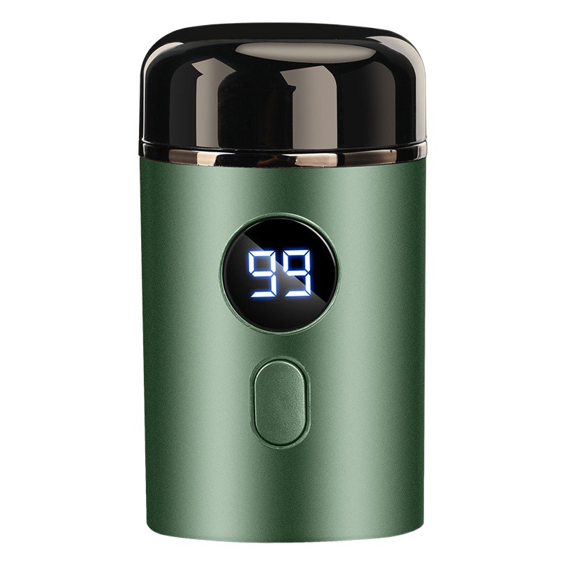 Nueva Afeitadora eléctrica de los hombres mini portátil viaje lavado cuerpo completo pequeño cuchillo regalo logo