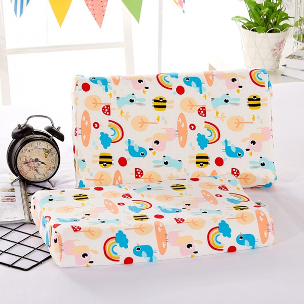 quality children's organic cartoon cotton pillow for students