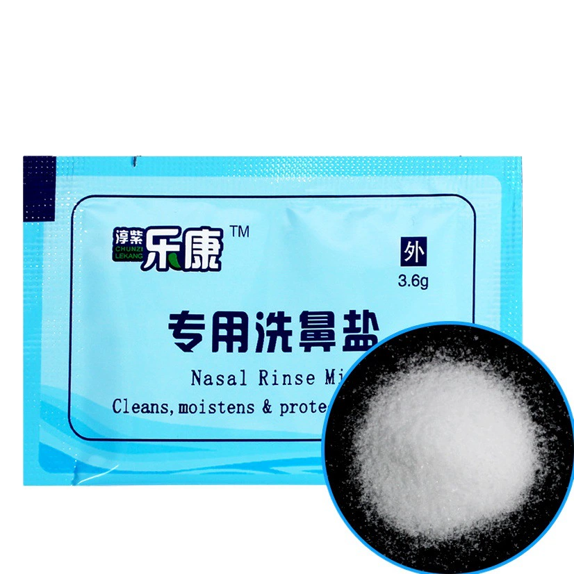 Le Kang Nasal Salt Wash Nasal Kitcher Промывка для носа для детей и взрослых Соленая вода для дома