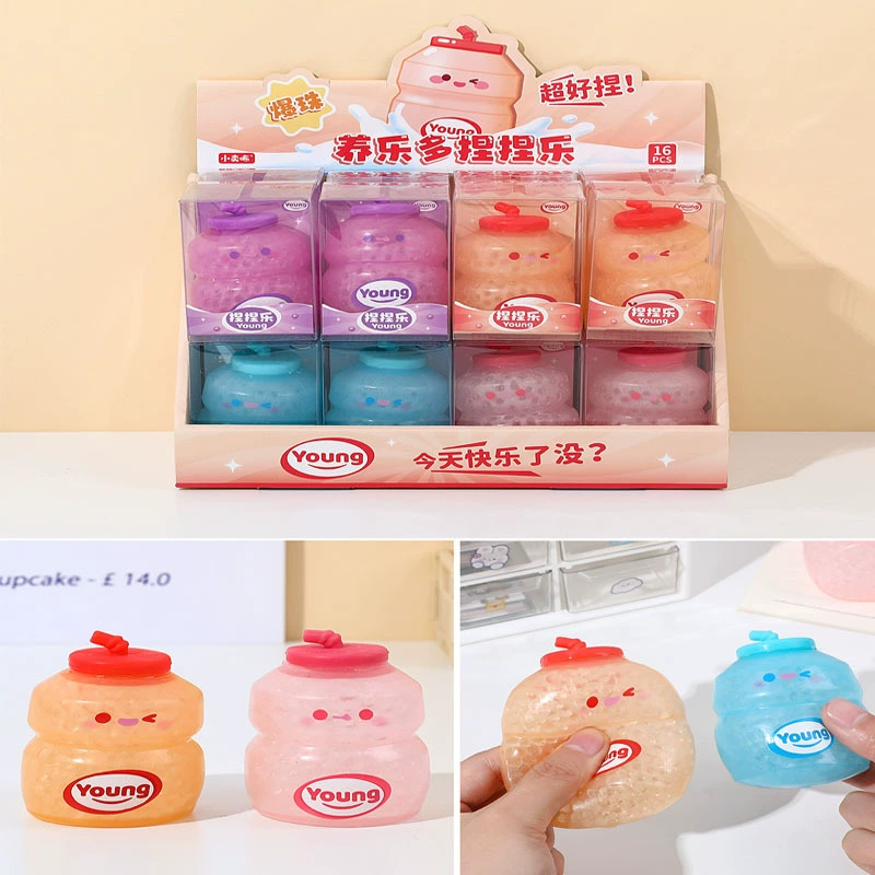 Креативная игрушка, слизь, бусинки, релаксант, антистресс