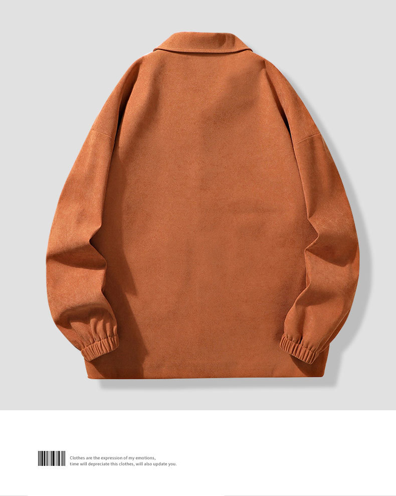 Nouvelle chemise à revers automne et hiver mince hommes adolescents, marques tendance, veste de couple pour hommes_voghion.com