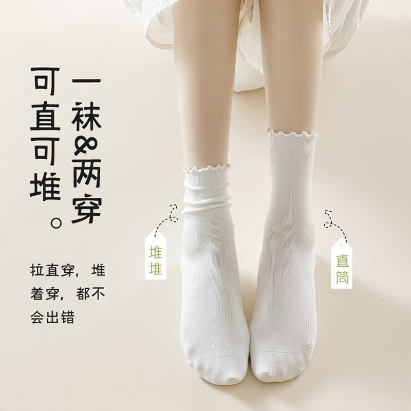 Calcetines de verano para mujeres delgadas calcetines de algodón sin hueso anti-bolas calcetines de algodón al por mayor