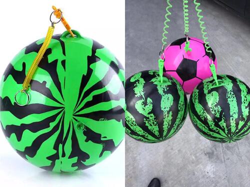 Source Factory 22 Training Training Chain Football Children PVC Inflatable Toy Kindergarten Pat Ball Wholesale