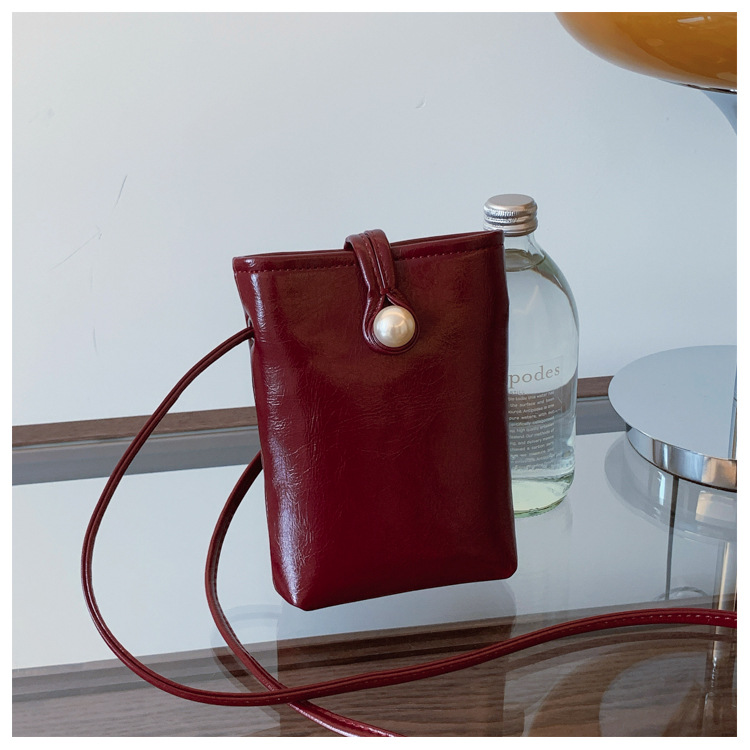 Geantă de umăr crossbody pentru telefon, nouă și versatilă, 2024, simplă și la modă, ușoară și casual, pentru mers pe jos_voghion.com