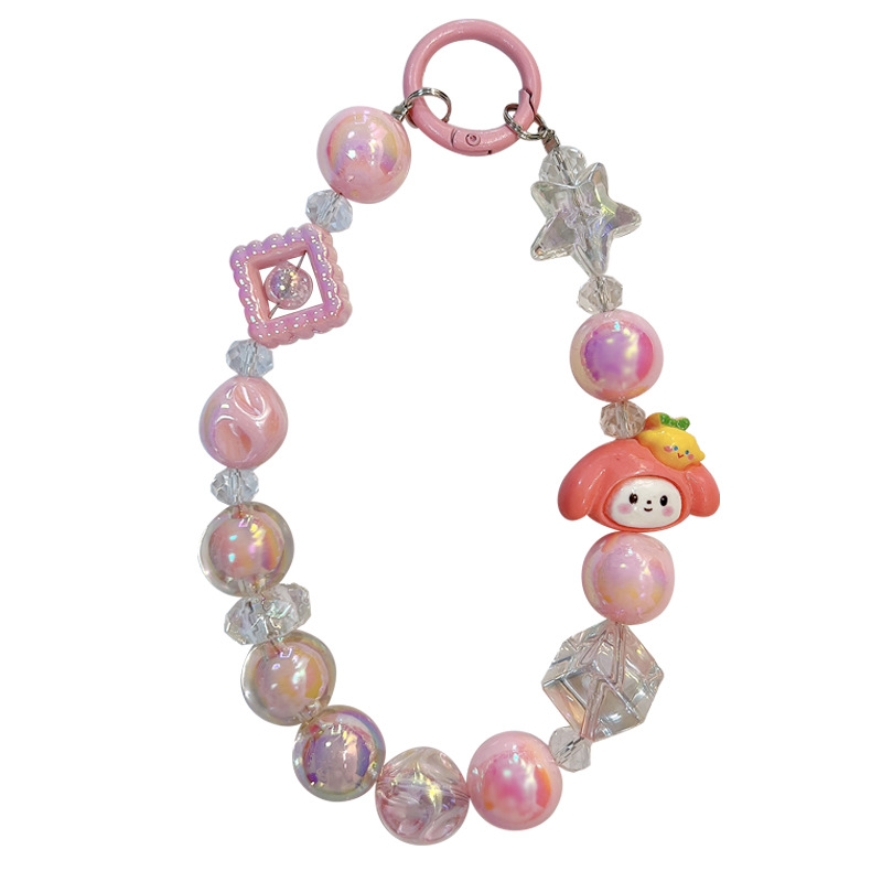 Cuentas Sanliou cadena de caja de teléfono móvil en vivo muñeca colgante para evitar la pérdida de pequeños regalos de estudiantes al por mayor