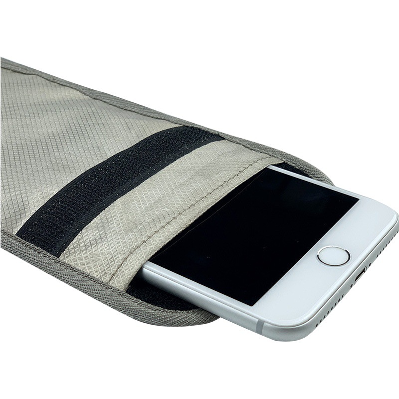 True Double-Layer Radiation Protection Clothing Mobile Phone Bag Mobile Phone Case Anti-Tracking Positioning Isolation Signal Shielding Bag Cross-Border Protection