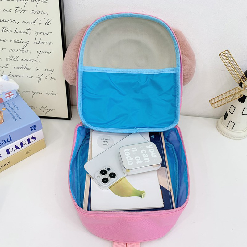 Mochila infantil lindas mochila de niña caricatura niños mochila de jardín de infantes respirada preescolar mochila de niña pequeña