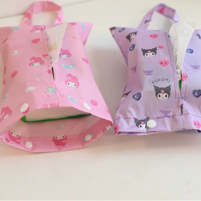 Hand Tissue Storage Bag — Car tissue box/set