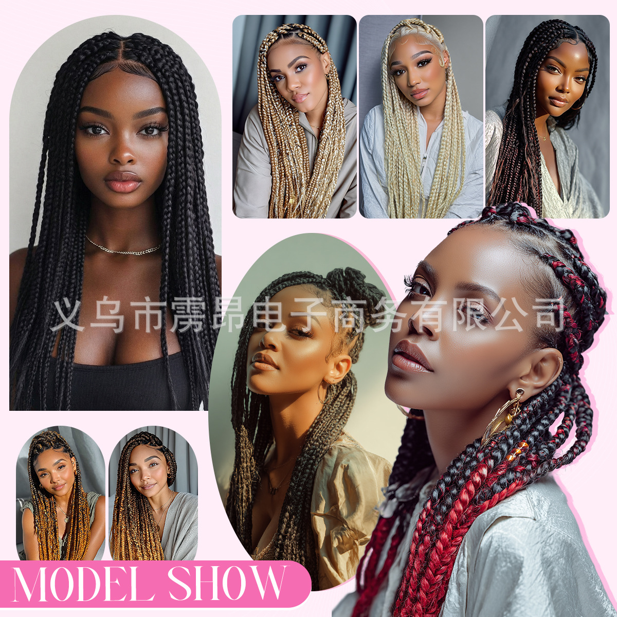 30 pulgadas fibra química larga pelo recto haz de cabello trenzado extensión de cabello de ganchillo africano fábrica de cabello al por mayor image 3