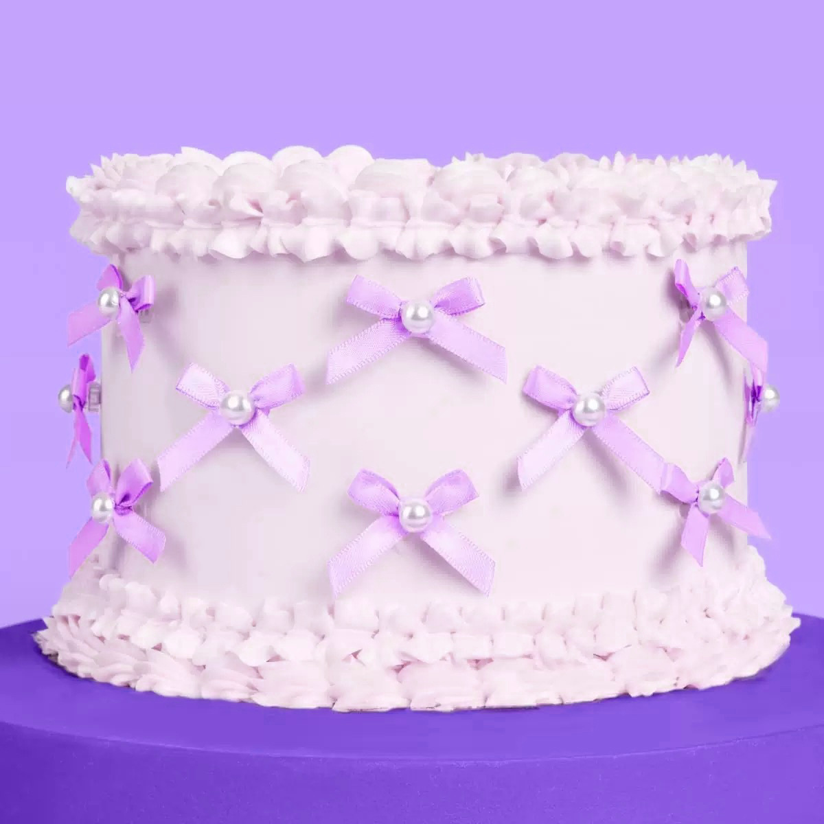 Creativo transfronterizo Pearl Bowknot Spot Pastel al por mayor Postres para hornear Ballet Decoración Plug-in Accesorios para el cabello de bricolaje