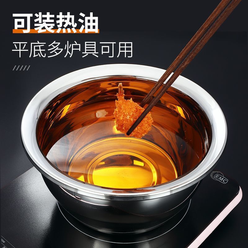 特厚不锈钢油盆商用带盖家用厨房油缸猪油调料盆油鼓漏勺套装|undefined