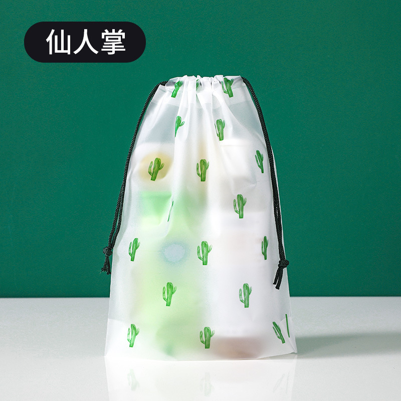 En stock PE oso Cordón de plástico cordón calcetines embalaje transparente cordón bolsa ropa zapatos almacenamiento al por mayor bolsa