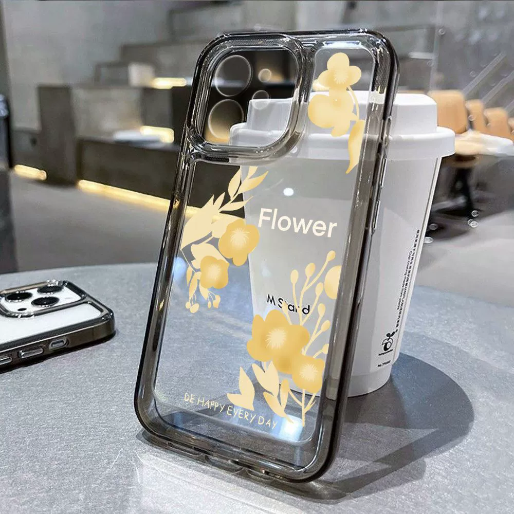 Apple, совместимый с iPhone16, чехол для телефона, с цветочным рисунком, 16 Pro Max, 14