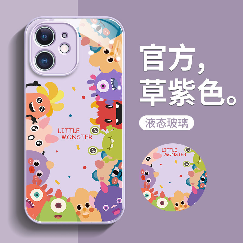 Little Monster one plus ace2pro mobile phone case suitable for 1 + New 2v advanced sense 11 all-inclusive pro glass protective cover Little Monster one plus ace2pro mobile phone case suitable for 1 + New 2v advanced sense 11 all-inclusive pro glass protective cover