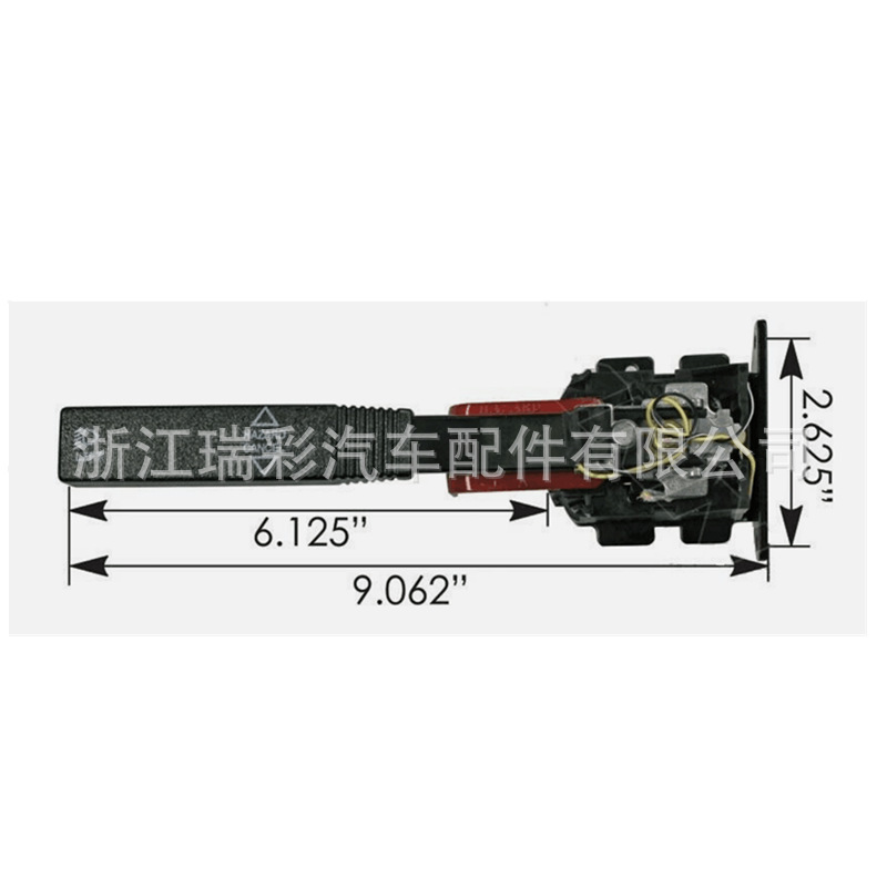 Fábrica pelo recto adecuado para Kenworth interruptor de señal giro 577,59014 01481383 8Pin una pieza