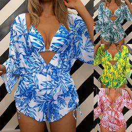 比基尼;连体泳衣;三件套泳装