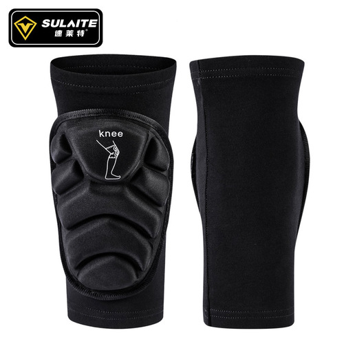 SULAITE extreme sports skiing roller skating soft knee pads cross-country riding knee pads outdoor sports knee pads