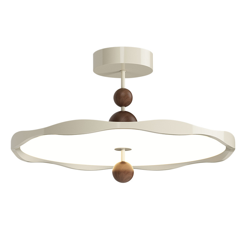 [Seleccionado] Lámpara de dormitorio Lámpara de techo Bauhaus francesa Lámpara de habitación del dormitorio principal Lámpara de comedor simple y de alta gama 270L