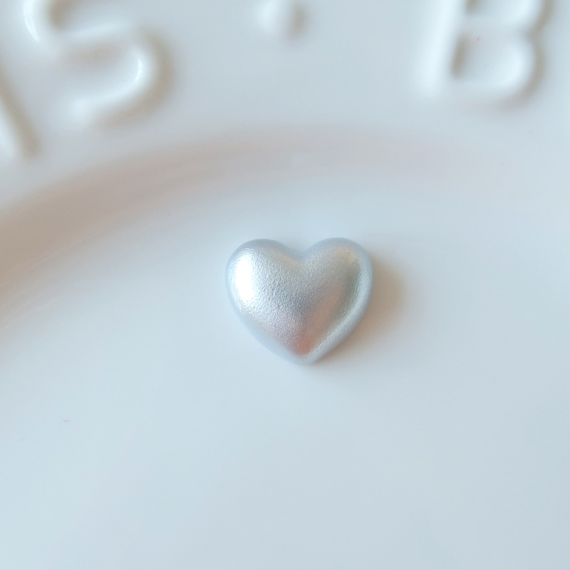 人気メッキ愛蝶ネクタイアクセサリー高級感シルバーグレー笑顔ヘアアクセサリー材料卸売り