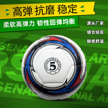 厂家批发运动足球机缝镜面PVC中小学生训练专业比赛反弹跨境潮流