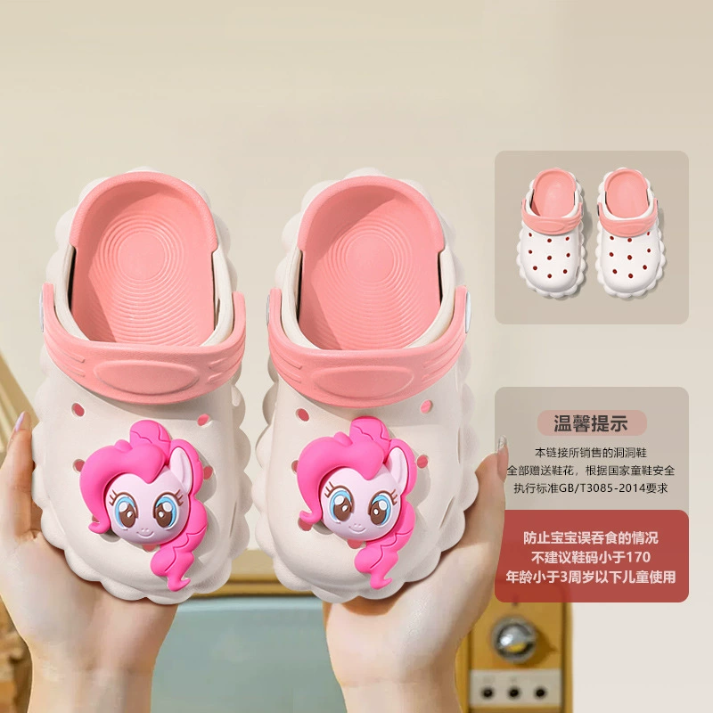 Куточные милые детские сланцы в стиле Crocs с крючком/липучкой?