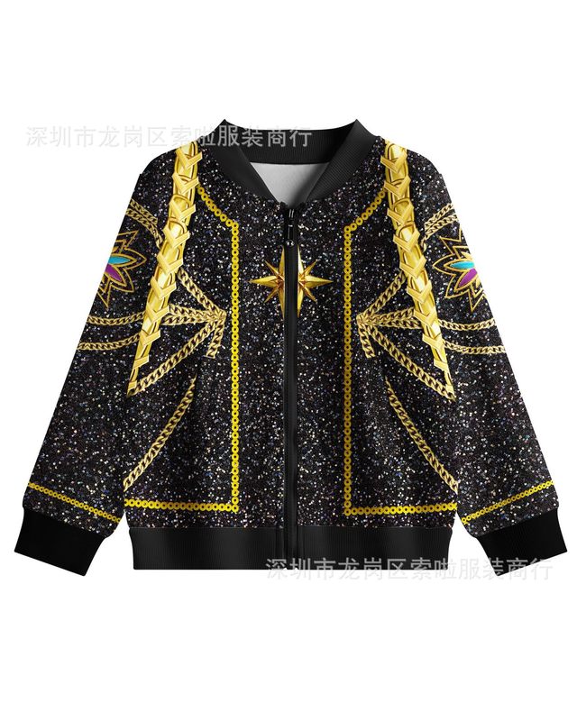 跨境欧美新款女孩恶魔猎人流行歌手万圣节服装装扮舞台套装服装|undefined