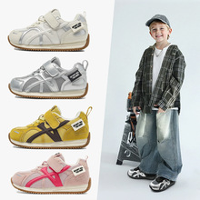 儿童鞋子2025秋冬加绒男童运动鞋轻便二棉女童阿甘鞋学生跑步鞋潮