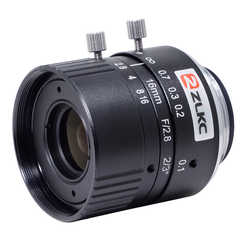 ZLKC�����ƴ�16mm��ҵ��ͷLM1628MP8�ͻ���800��2/3"�����Ӿ���ͷ
