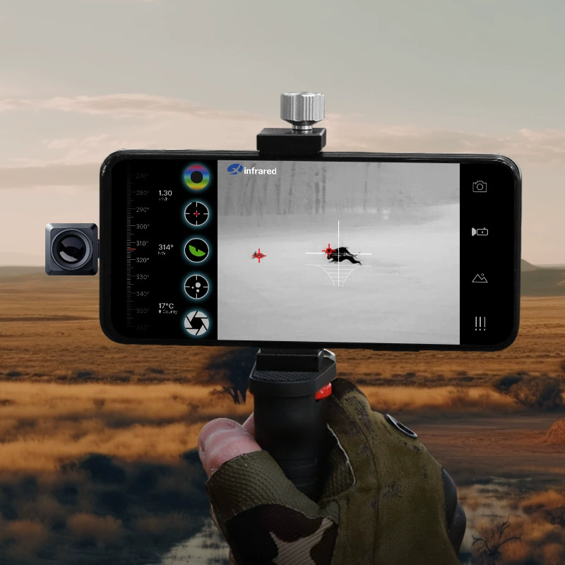Tianyan T2Pro мобильный телефон тепловизор высокой четкости прибор ночного видения Aire поиск фотоинструмент линия Rui