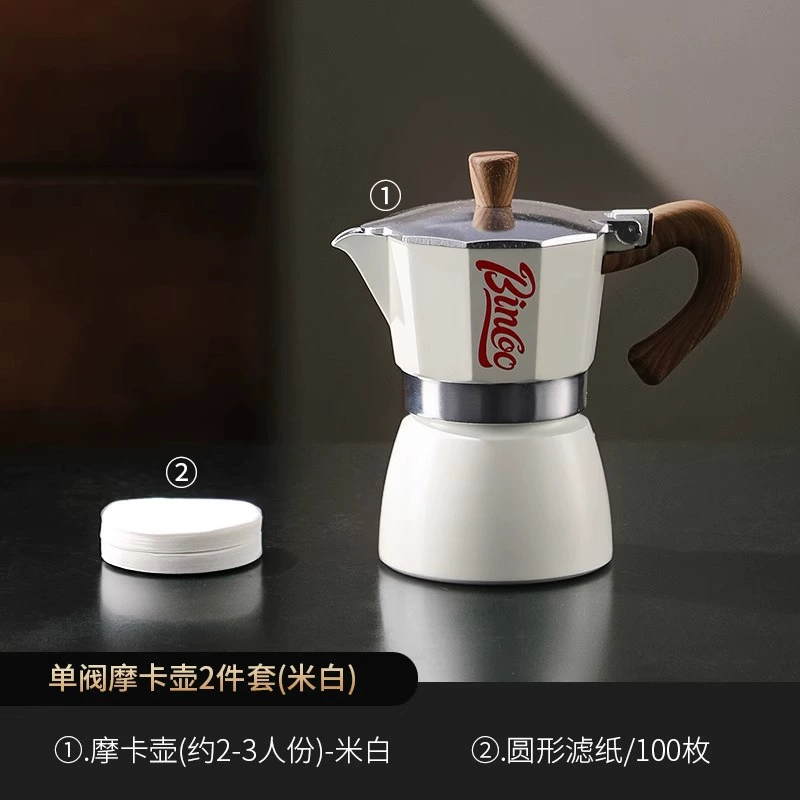 Набор Bincoo Coffee, кофемашина, маленький кофейник