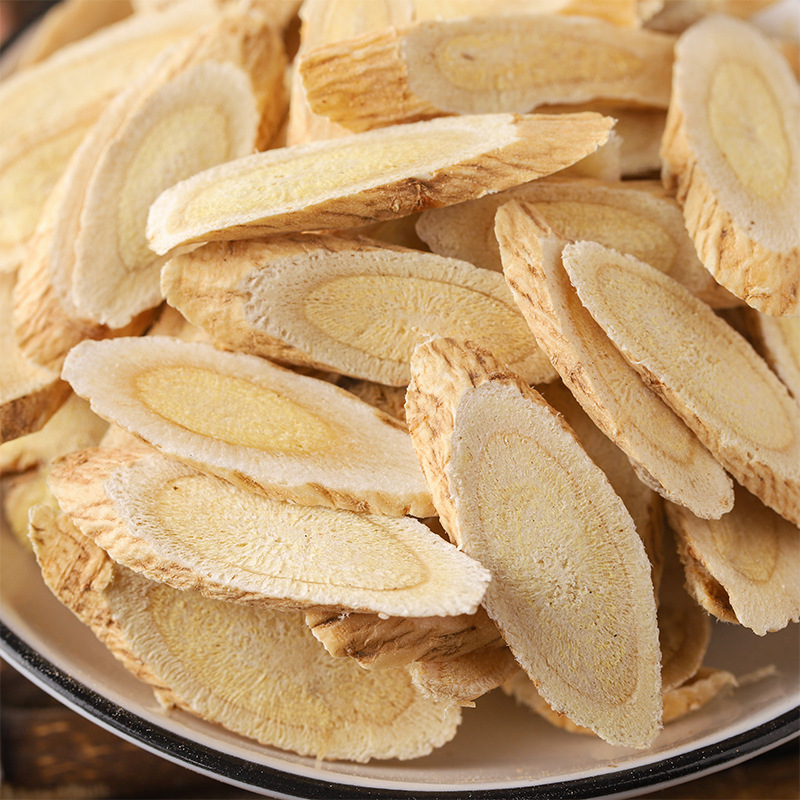 Astragalus Root Slices Huang Qi 500g Sun Dried Large Cut Pieces for Tea and Soup quality and texture