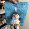 Scarf penguin charm
