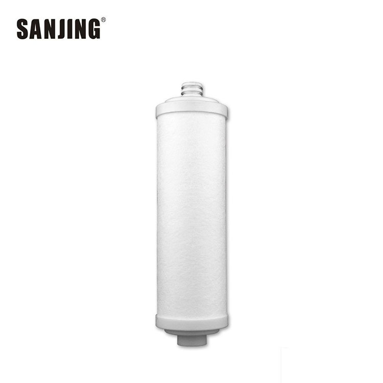 Venta al por mayor de 10 pulgadas de enchufe universal purificador de agua elemento de filtro engrosado libre de esqueleto de alta calidad plug-in PP elemento de filtro de algodón