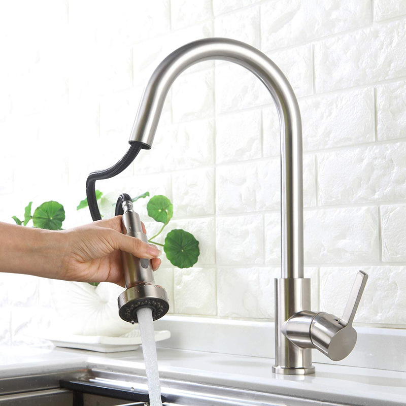 Kitchen faucet, shower head, hot and cold mixed water, pull-out dish basin, faucet, showerhead, shower accessories, shower nozzle undefined