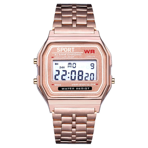 Golden, pink gold