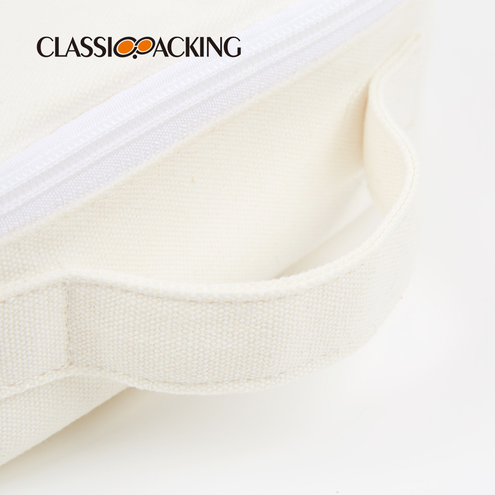 Suministro directo de fábrica bolsa de lavado material de lona de gran capacidad producto de cuidado de la piel bolsa de almacenamiento portátil de viaje bolsa de almacenamiento de gran capacidad