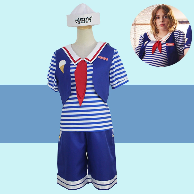 Пятно внешней торговли взрывы странные вещи 3 Косплей кино и телевидения окружающих магазин мороженого помощник флота костюм