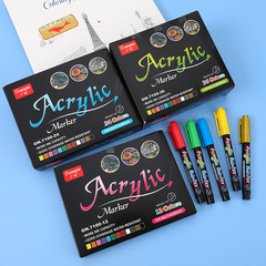 Acrylic Markers, 7100 Colors Soft Hair Soft Tip Color Album DIY Painting Sketchbook Doodle Highlighters
