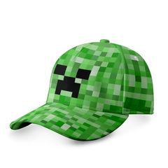 3Dクロスボーダー新製品ゲームMinecraft帽子野球帽プリントひさしキャップサンハットプリント大人子供服