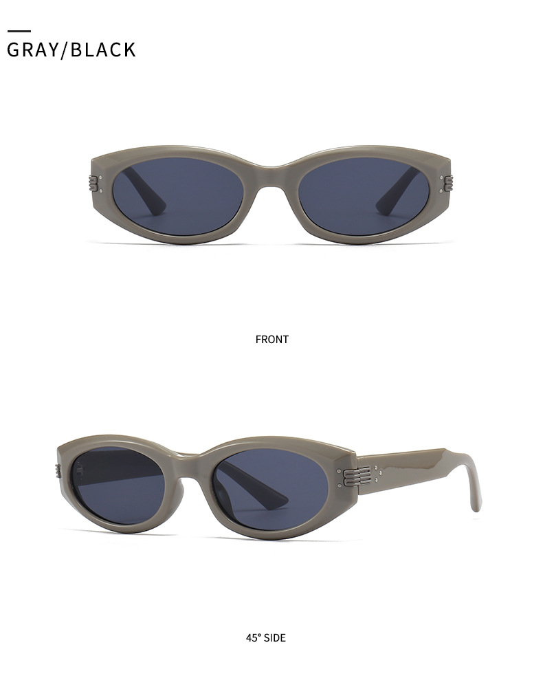 Cool Style Solid Color Ac Special-shaped Mirror Full Frame Women's Sunglasses display picture 4