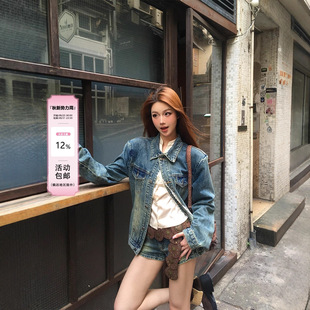 ffcheer ��ֱ��� vintage�͹�ţ�����״���Ů�L��ٴ��@�݊A��