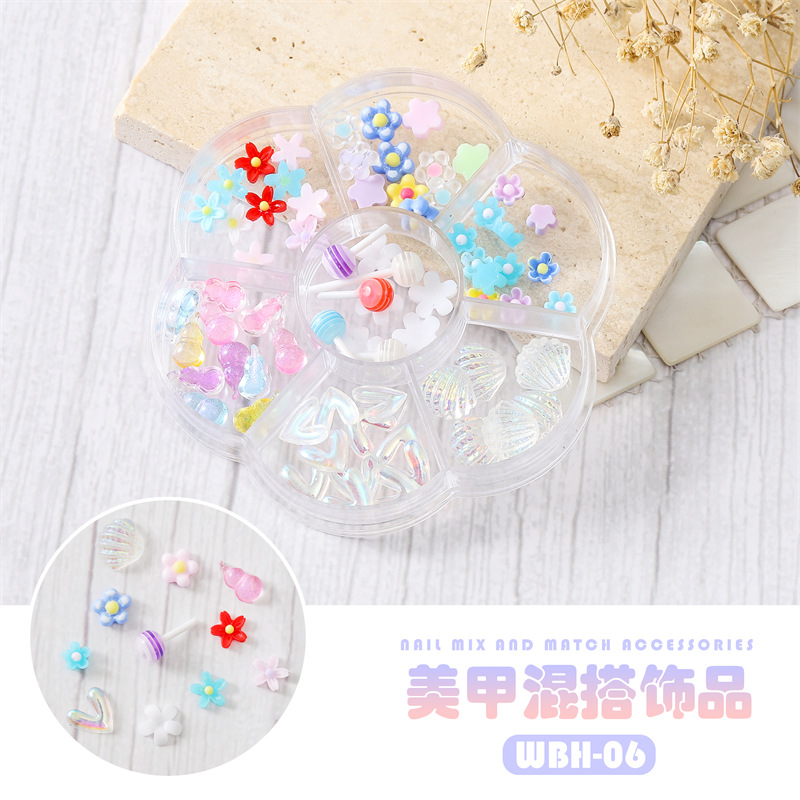 Petal Box mixed decorations WBH-06