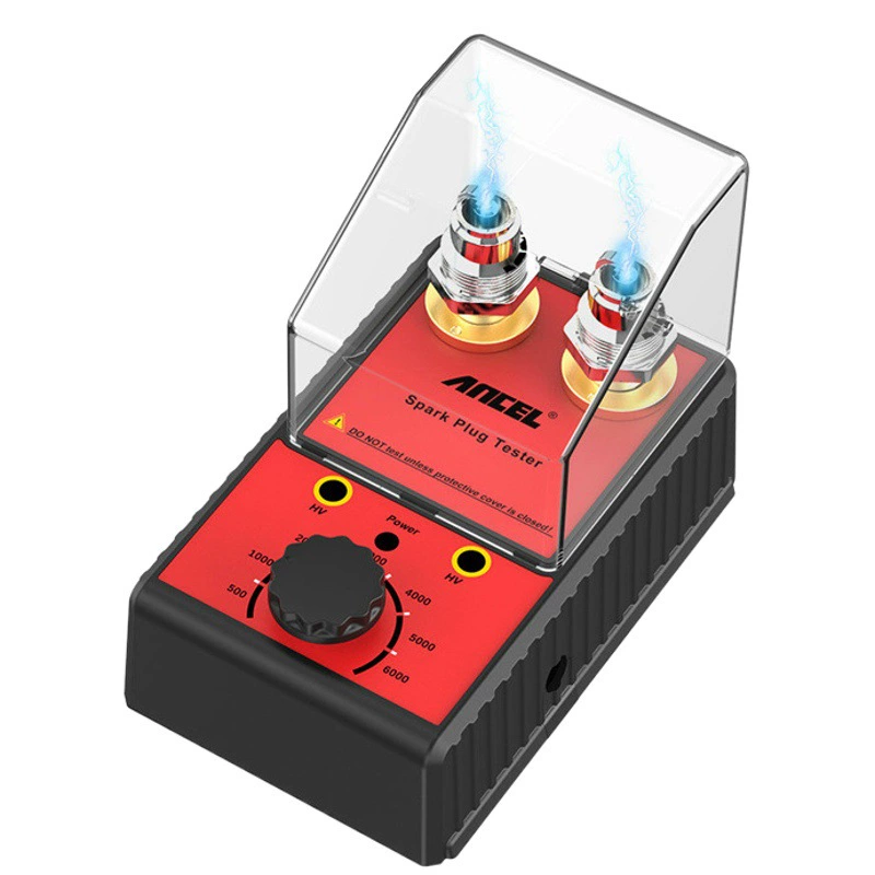 ANCEL Автомобильная свеча зажигания прыгающий огневый тестер с двойным отверстием