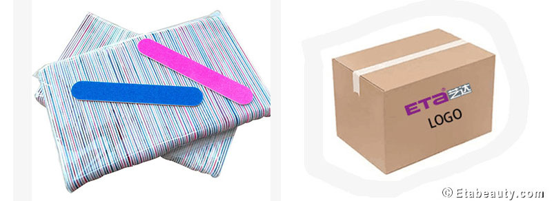 美甲搓条打磨砂条真甲专用修型迷你红蓝木片锉厂家定制