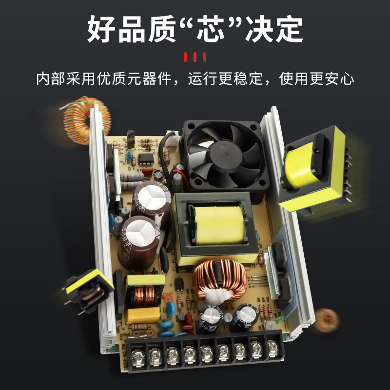 MN Waterproof Switch Power Supply 24V 400W Full Power FYS Series DC 12V Direct Manufacturer Sale Outdoor Advertising