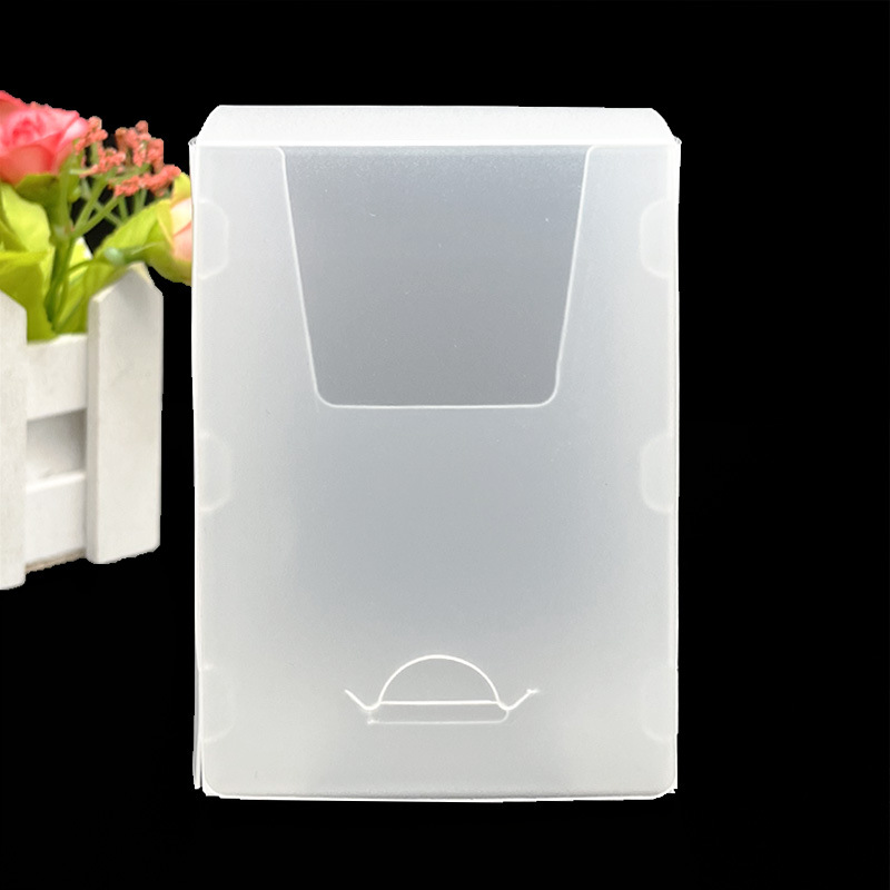 透明pp游戏卡盒 磨砂翻盖插扣折叠组合卡牌盒 宝可梦游戏卡收纳盒