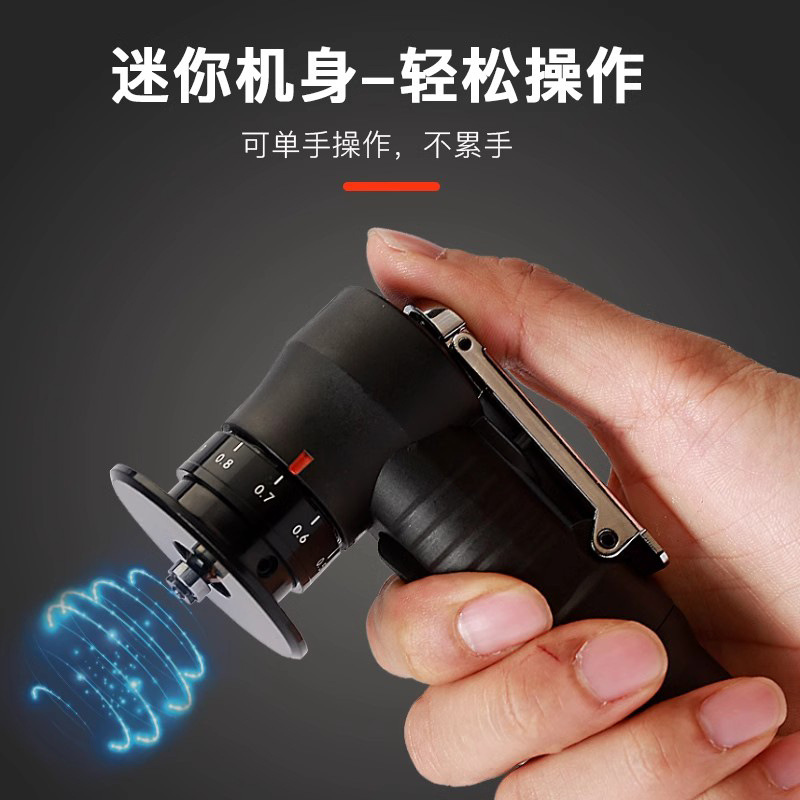 Máquina neumática de biselado inteligente de Taixing de mano pequeña máquina de corte de bordes de eliminación de rebabas de metal R-angle arco interno artefacto de biselado