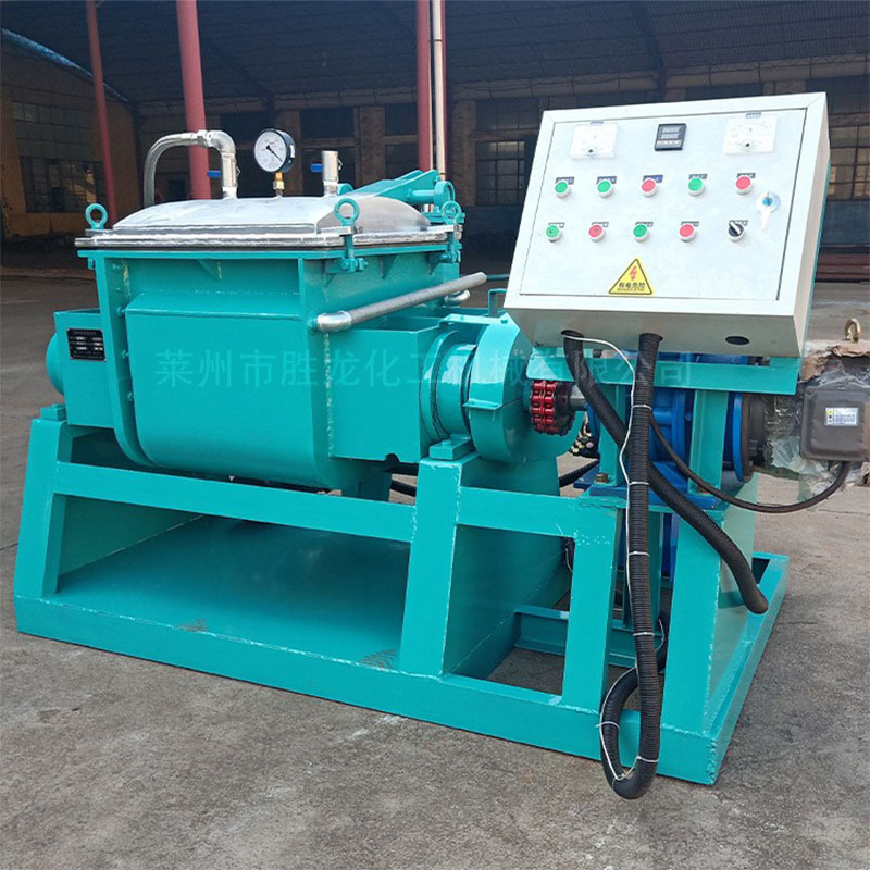 胜龙碳素捏合机设备 橡皮泥捏合机 液压开盖不锈钢 电加热捏合机