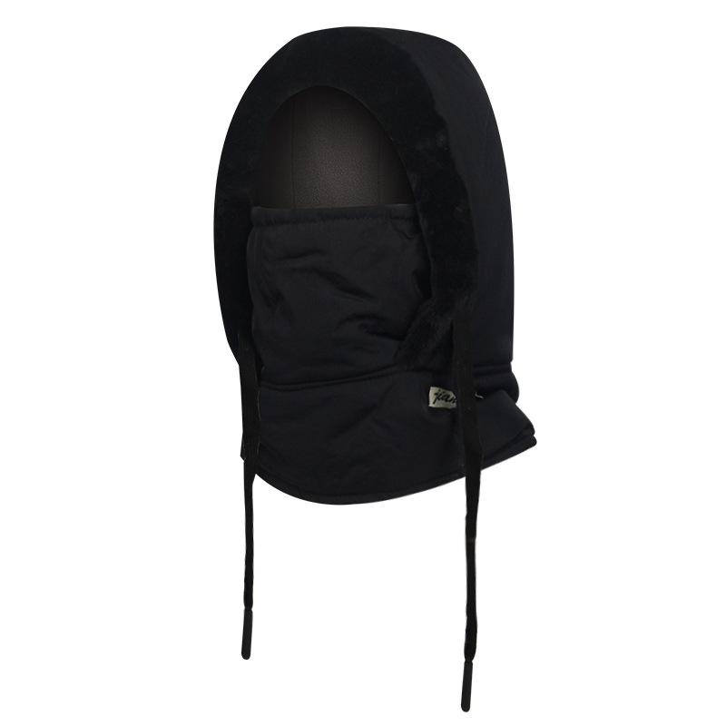 Sombreros de invierno 2024 más terciopelo calor protector de orejas gorras de rayos frías abrigo de viento máscaras de ciclismo más terciopelo al por mayor
