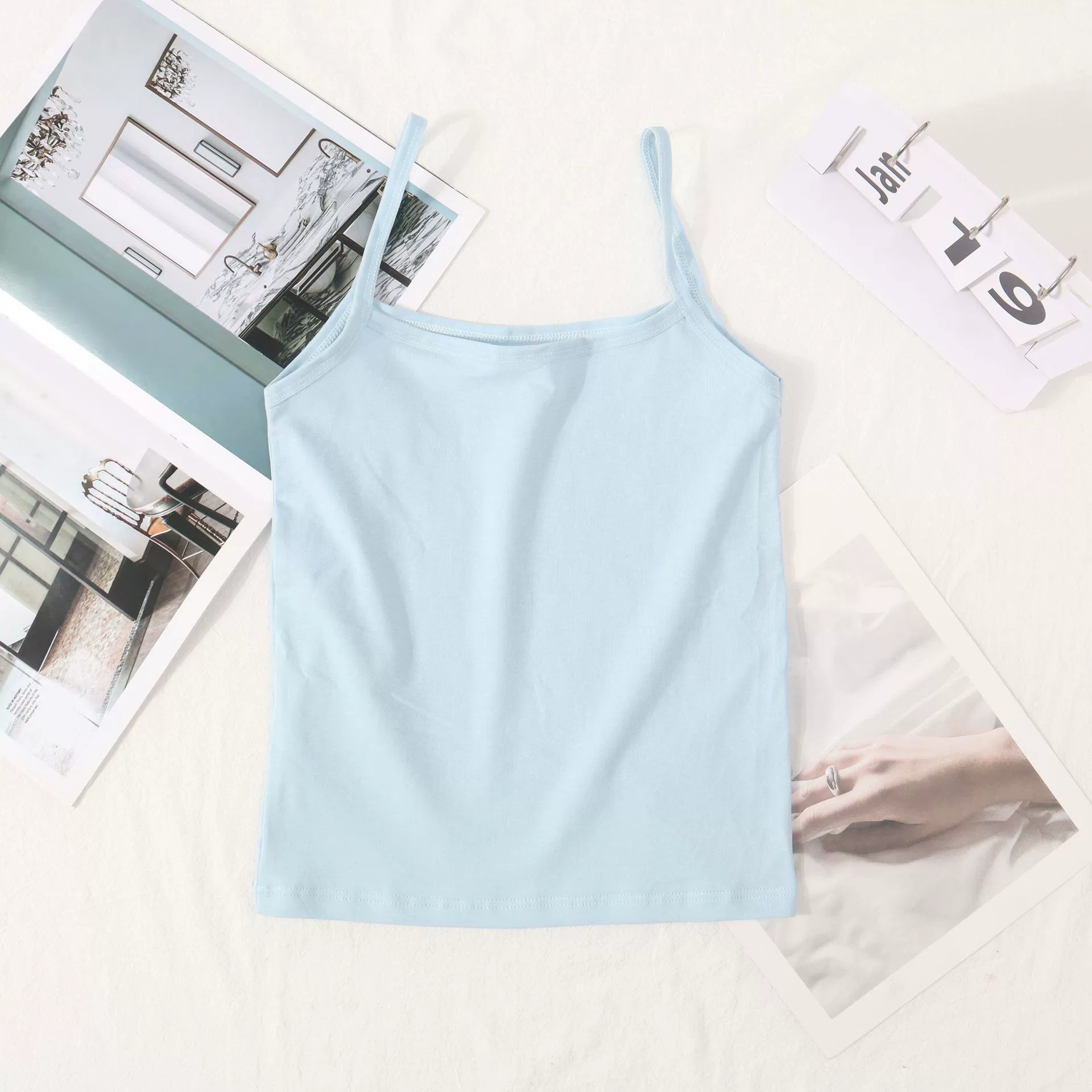 Vest, wireless bra, protective underware for students, shockproof bra top